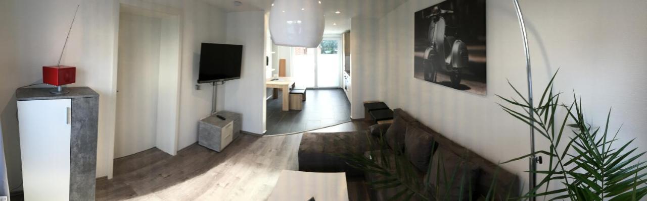 Ferienwohnung Rinteln - 4 Sterne - Im Kleinen Loeoek - 55 Qm - 2 X Tv - Terrasse - Max 2 Erw Und 1 Kind - Barrierearm Top Kültér fotó